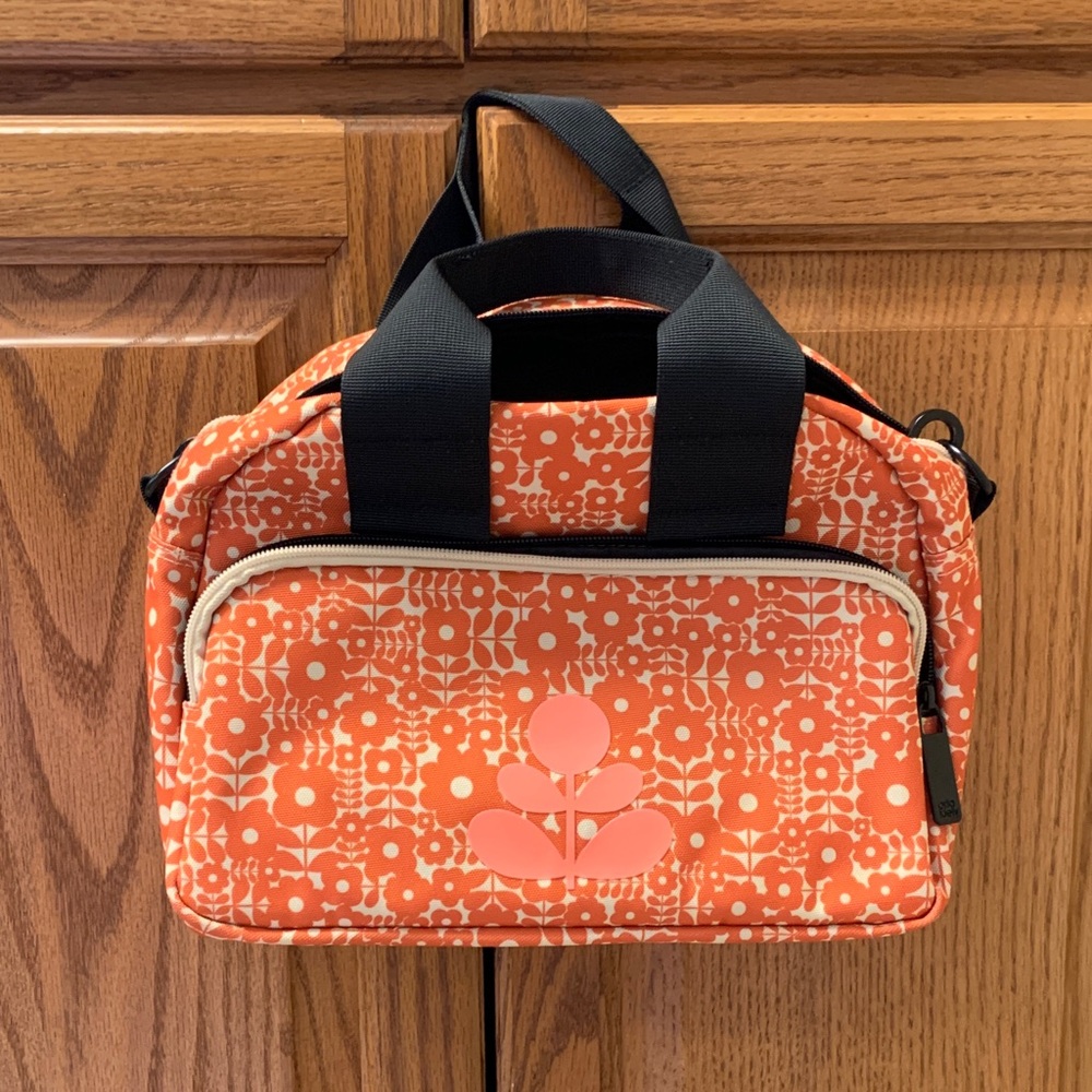 Orla Kiely Floral Orange Women's Bag